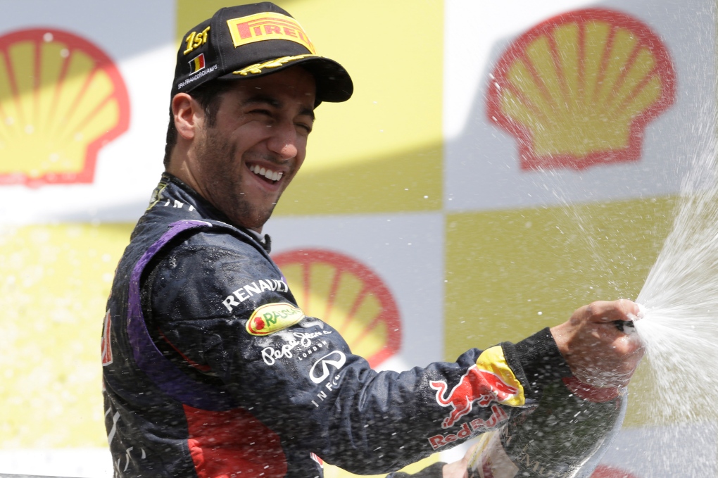 Belgian Grand Prix: Ricciardo beats Rosberg after Hamilton clipped ...