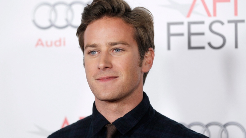 Armie Hammer poses for photographers after the Young Hollywood Panel during AFI FEST 2011 in Friday, Nov. 4, 2011, in Los Angeles. (AP / Matt Sayles)
