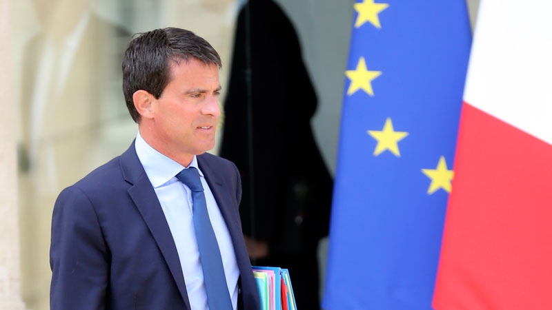 French prime minister Manuel Valls 