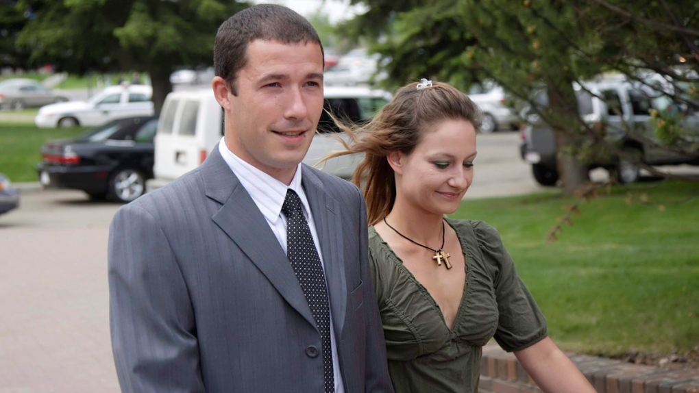 Shawn Hennessey and his wife Christine in 2008