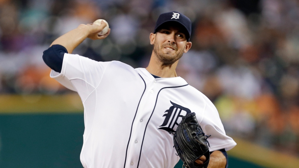 Porcello pitches for Tigers