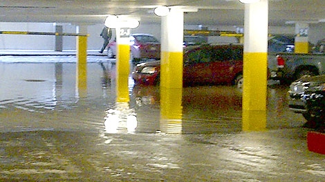 Wem Parking Lot Floods Ctv News