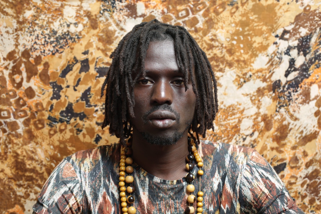 Emmanuel Jal is seen in this undated handout photo