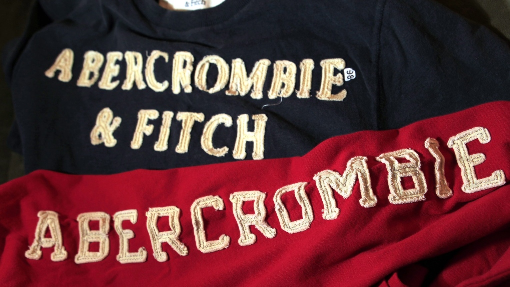Abercrombie & Fitch drops logo on clothes