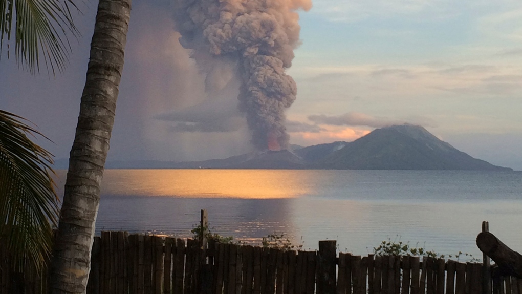 Papua New Guinea volcano