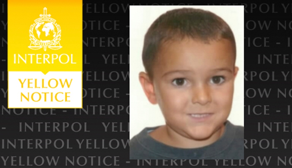Interpol notice for missing British boy 