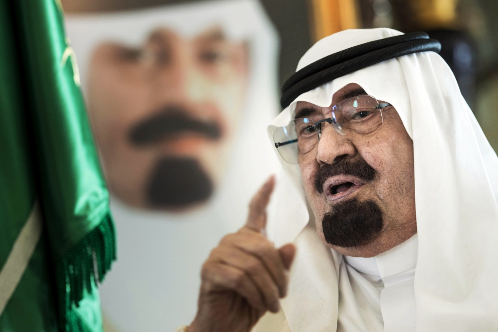 Saudi king warns against terrorist threat