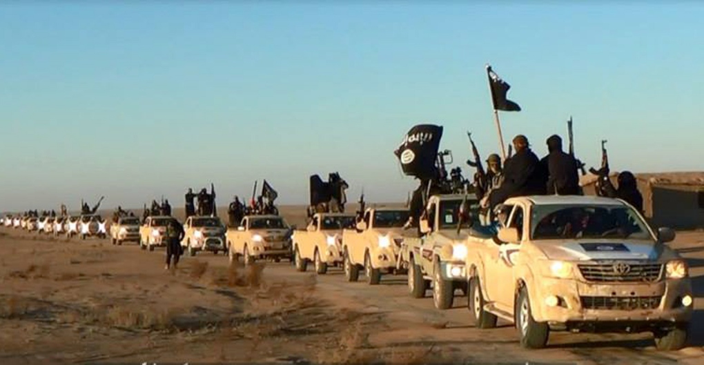 Islamic state convoy