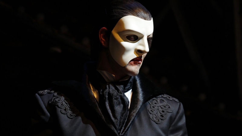 Ben Lewis portrays Phantom in a scene from Andrew Lloyd Webber's 'Love Never Dies,' a sequel to 'The Phantom of the Opera,' a film opening nationwide on Feb. 28, 2012.  