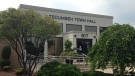 Tecumseh town hall can be seen in Tecumseh, Ont. on Aug. 27, 2014. (Michelle Maluske/ CTV Windsor)