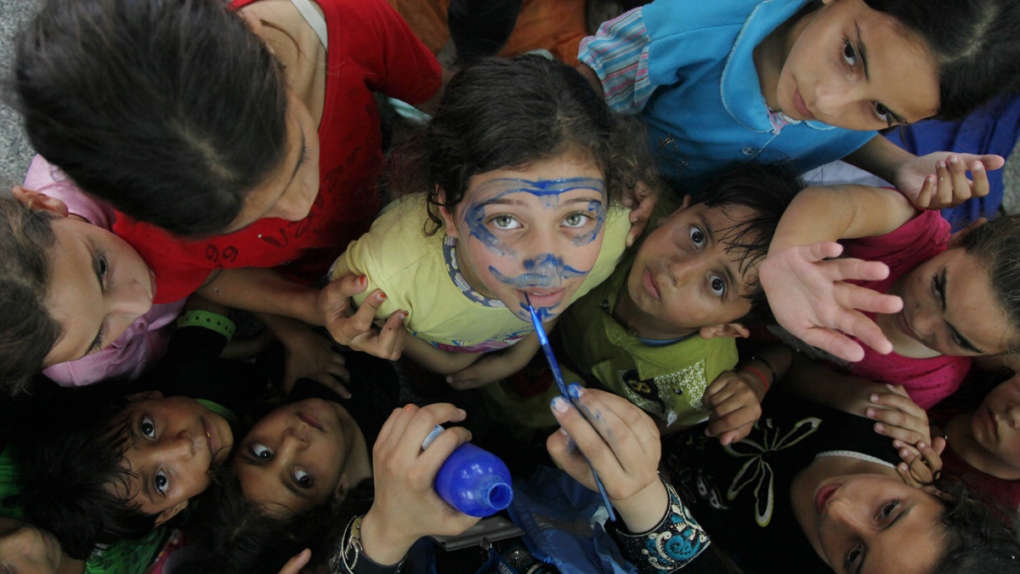 Children in Jabalia, Gaza
