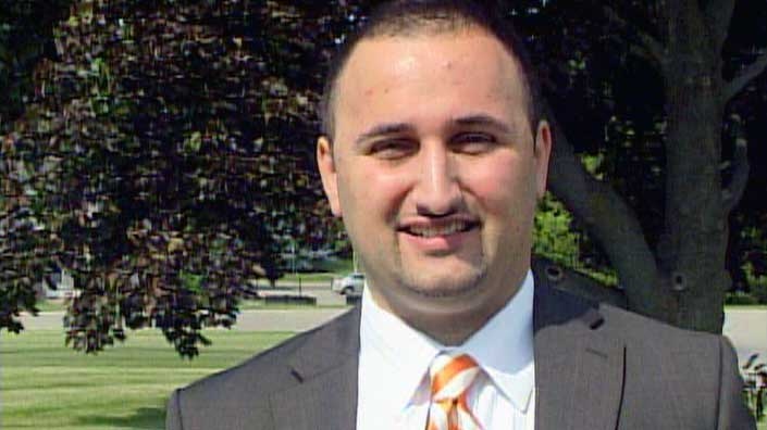 Ali Chahbar announced his candidacy for the Ward 9 council seat in the upcoming municipal election in London, Ont. on Thursday, Sept. 4, 2014.
