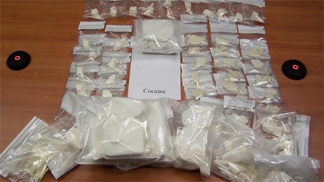 Police took 6,912 grams of cocaine off the streets in Friday morning's bust.