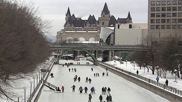 The full stretch of the Rideau Canal Skateway was open for the launch of Winterlude on Feb. 3, 2012