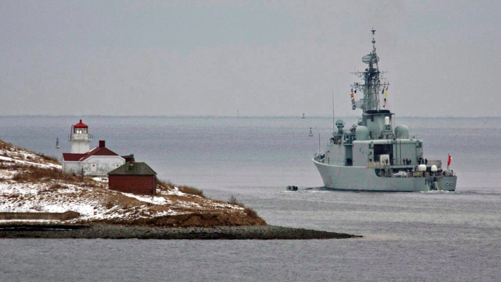 HMCS Athabaskan in 2010