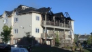 Ottawa fire officials say all 12 units at a multi-unit residential complex in Ottawa’s south end have been damaged in some way after fire tore through it Sunday, Sept. 7, 2014.