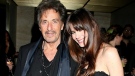 In this photo provided by StarPix, actor Al Pacino and his girlfriend Lucila Polak Sola attend the after party for the New York premiere of HBO's film "You Don't Know Jack: The Life and Deaths of Jack Kevorkian" Wednesday, April 14, 2010. (AP Photo/Dave Allocca, StarPix)