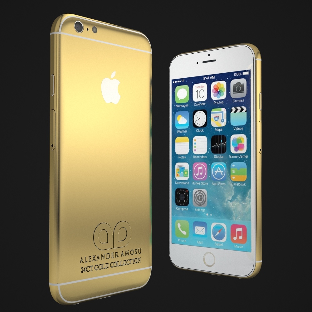 Amosu gold iPhone 6