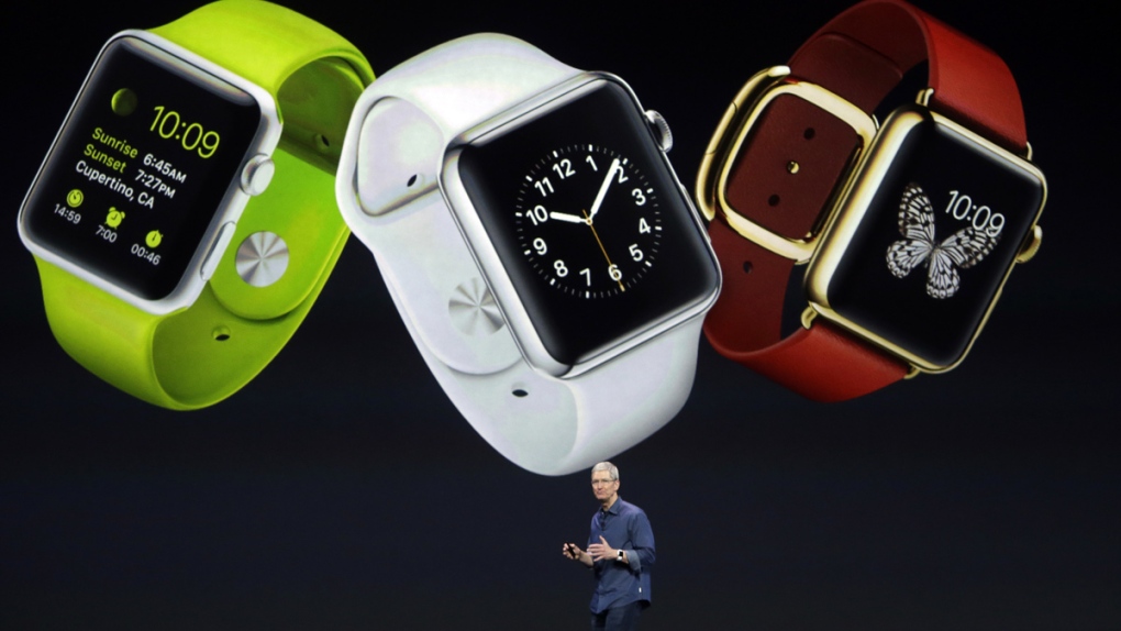 Apple Watch unveiled by CEO Tim Cook