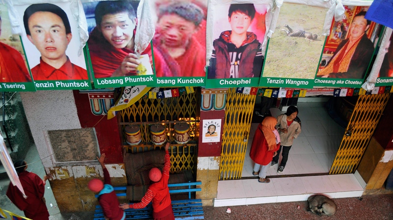 A Tibetan farmer set himself on fire in China