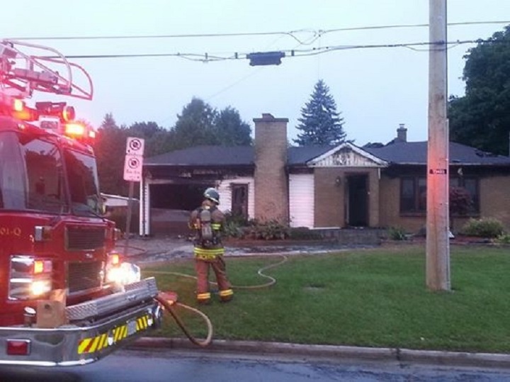 Byron house fire