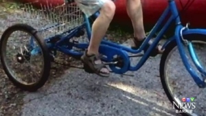 CTV Barrie: Tricycle stolen from man