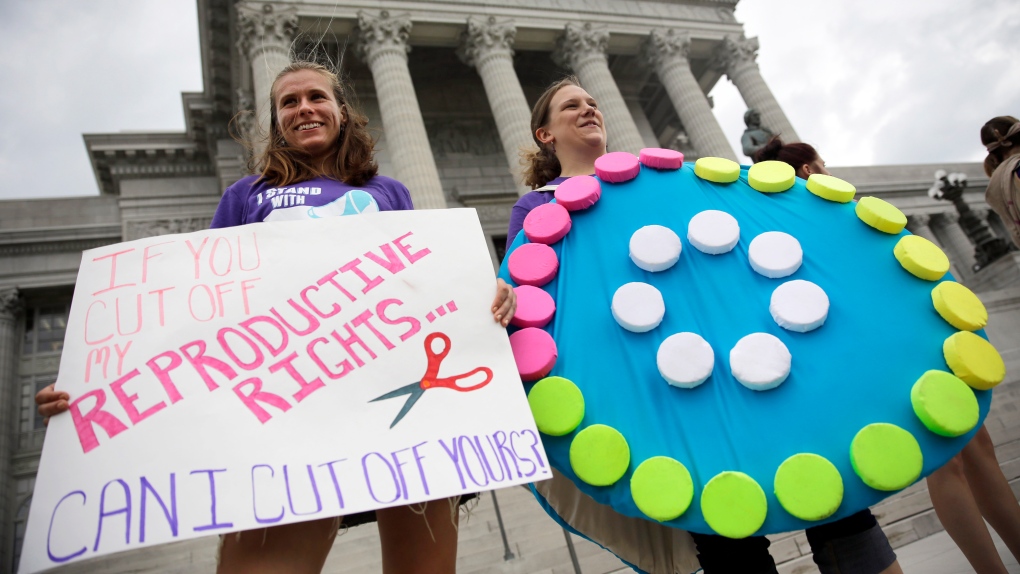 Abortion-rights supporters in Missouri