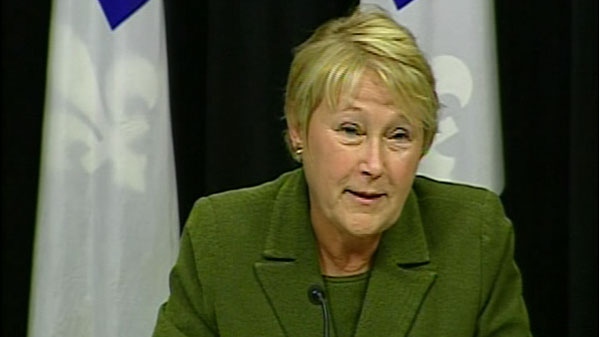 PQ leader Pauline Marois is against a summer election.