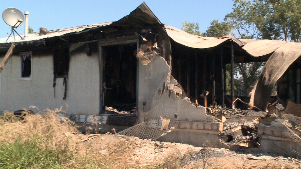 Fatal house fire near Kronau