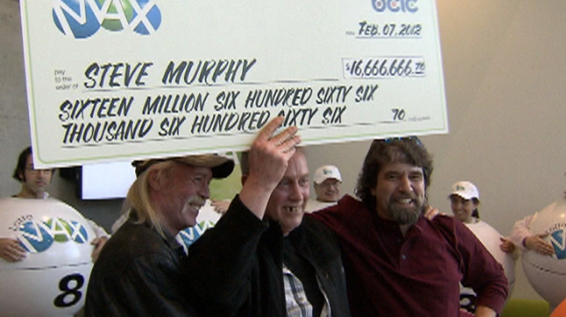 lotto max, steve murphy lottery winner, B.C. lottery winner