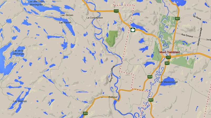 tremblant area google maps