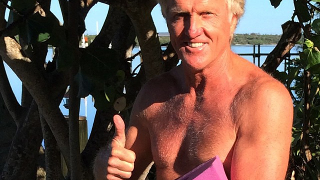 Greg Norman chainsaw accident