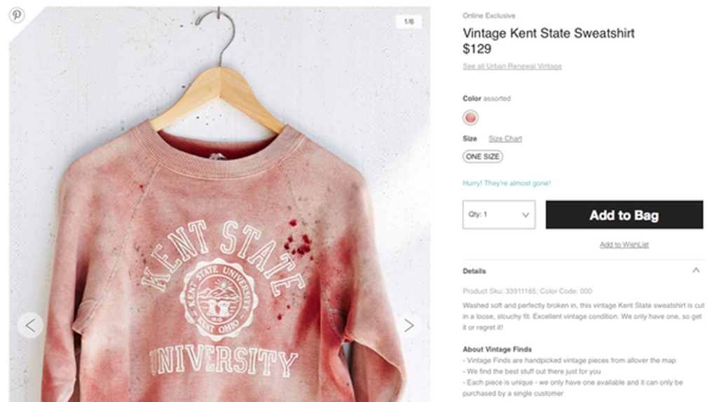 Urban Outfitters Kent State sweatshirt