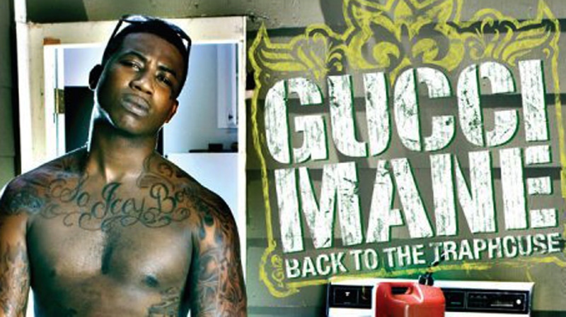 Popular rapper Gucci Mane is seen pictured on one 
