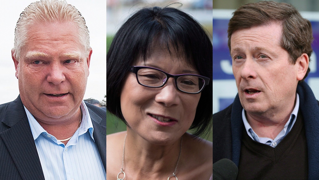 Ford, Tory and Chow face election sign fines