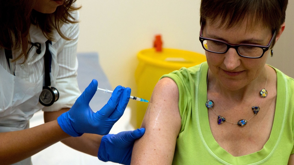 Ruth Atkins receives experimental Ebola vaccine