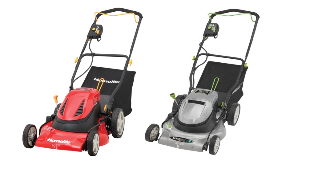 Recall: Homelite and Earthwise electric lawn mower