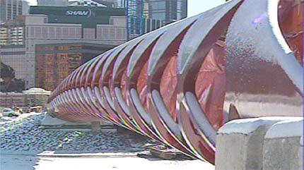 The Peace Bridge should be open in the spring of 2012.