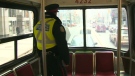 Toronto Police have begun riding city streetcars in a bid to catch drivers talking and texting.