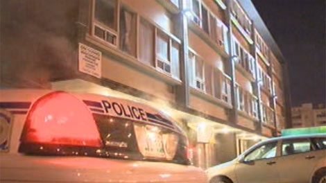 Winnipeg police investigate a sudden death in the 300 block of Ellice Avenue. 
