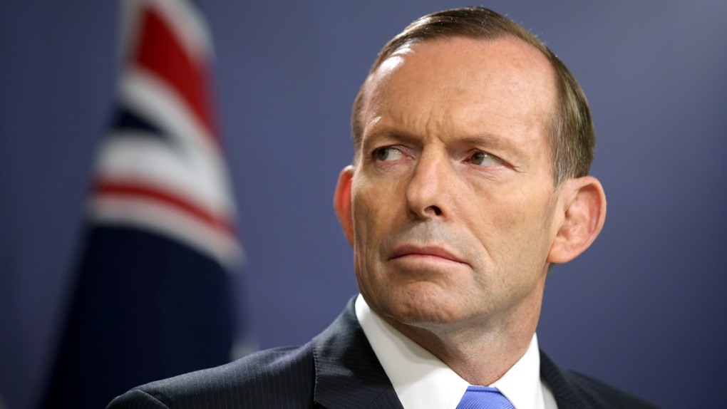 Australian Prime Minister Tony Abbott in Sydney
