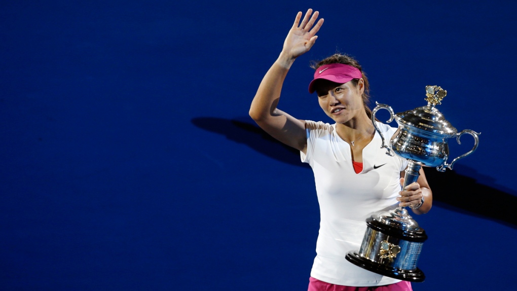 Li Na at the Australian Open
