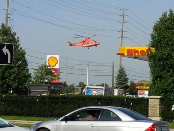 Construction worker trapped under dirt in Oakville