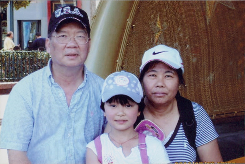 Phuong Thang, right, is seen in this family photo released by the Families First Funeral Home.