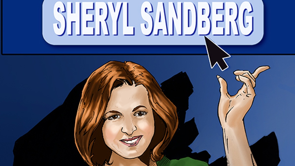 Sheryl Sandberg in new comic