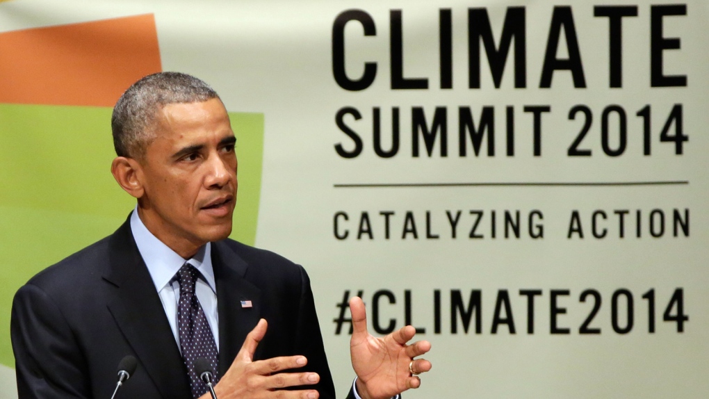 Obama speaks at UN climate summit