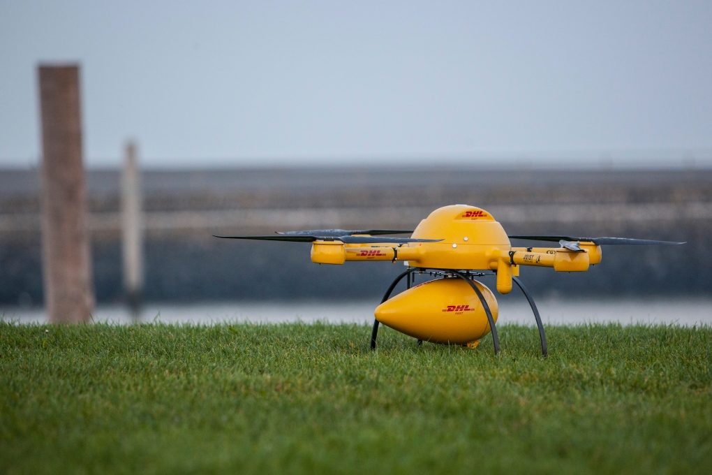 DHL drone to deliver medicine to German isle
