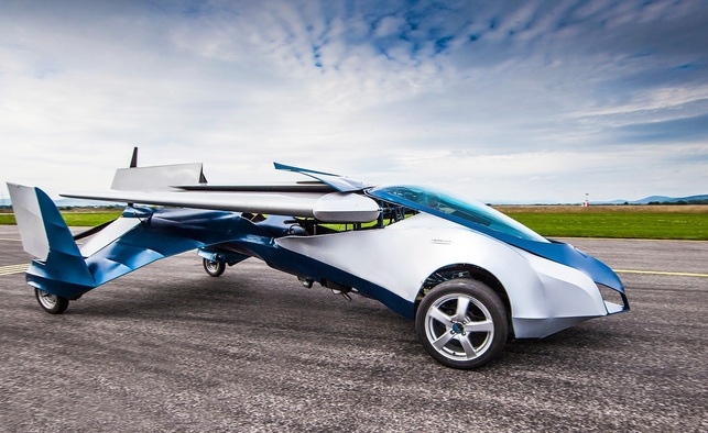Aeromobil flying car prototype version 2.5