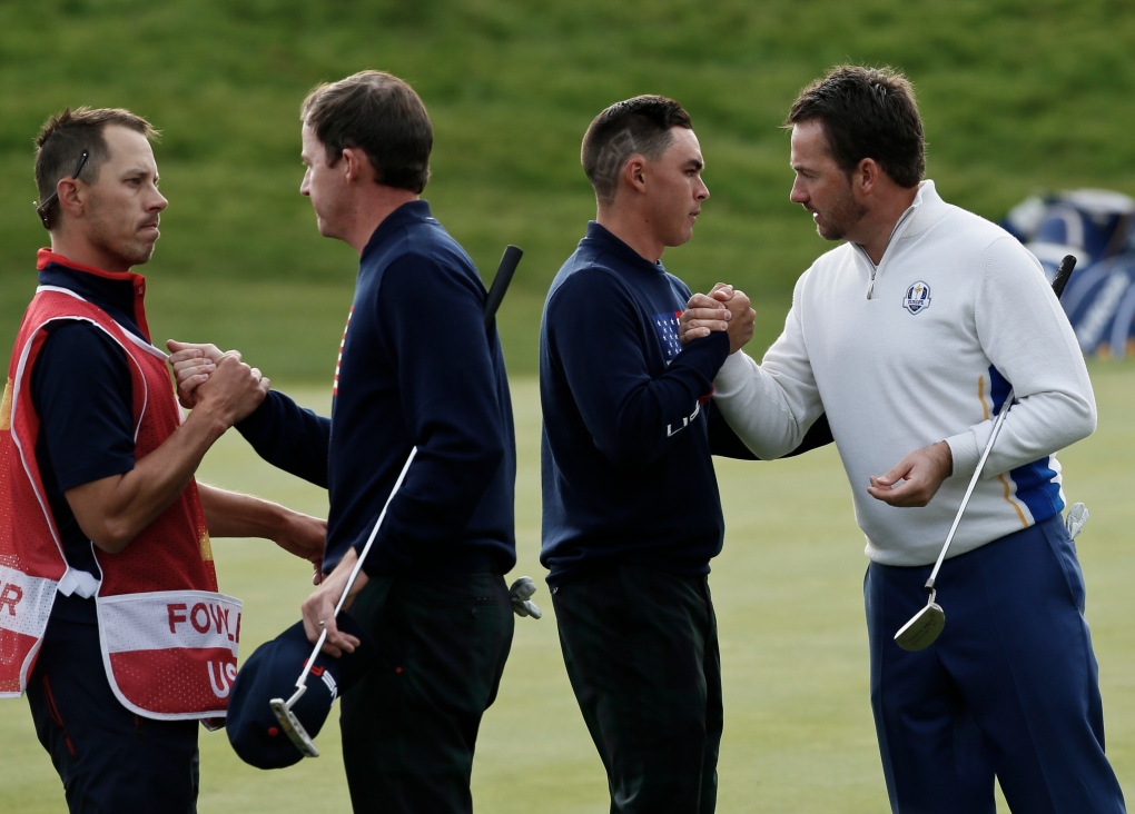 Europe takes lead at Ryder Cup