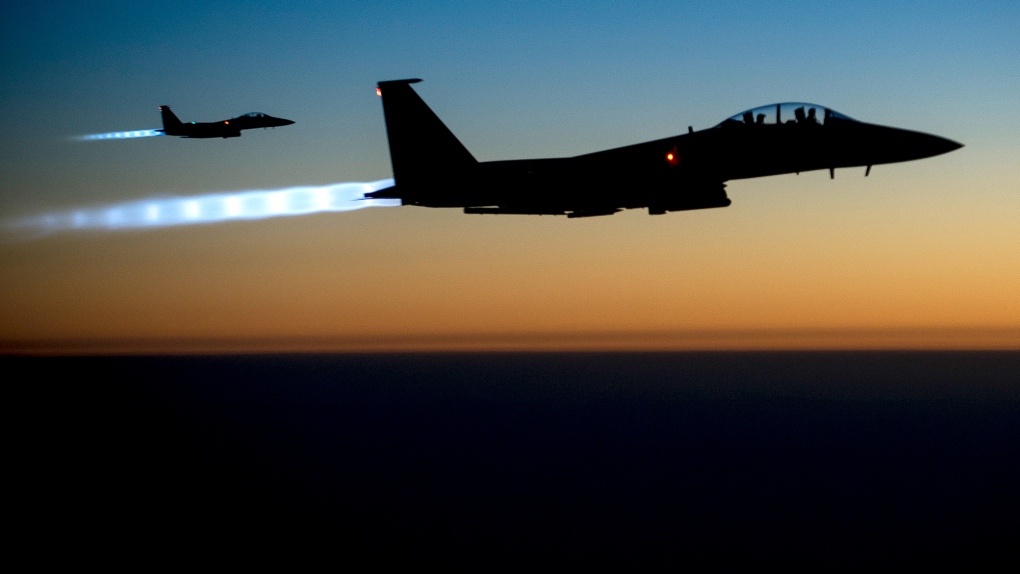U.S. F-15E Strike Eagles
